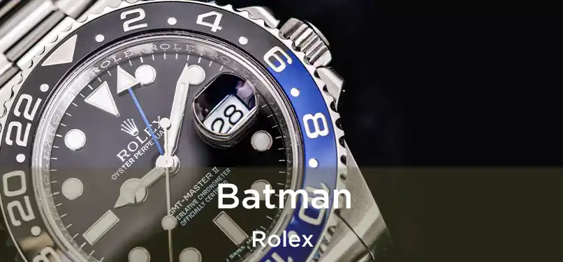  Batman Rolex